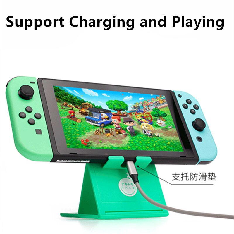 Pour Nintendo Switch et Switch Lite NS Console de jeu Nintendo Mini support  de station d'accueil de charge portable