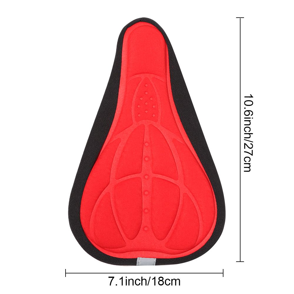 Gruby oddychający wioślarz górski 3D pokrowiec na siodełko Super miękki wioślarz siodło gąbka silikonowa siodełko rowerowe poduszka akcesoria rowerowe