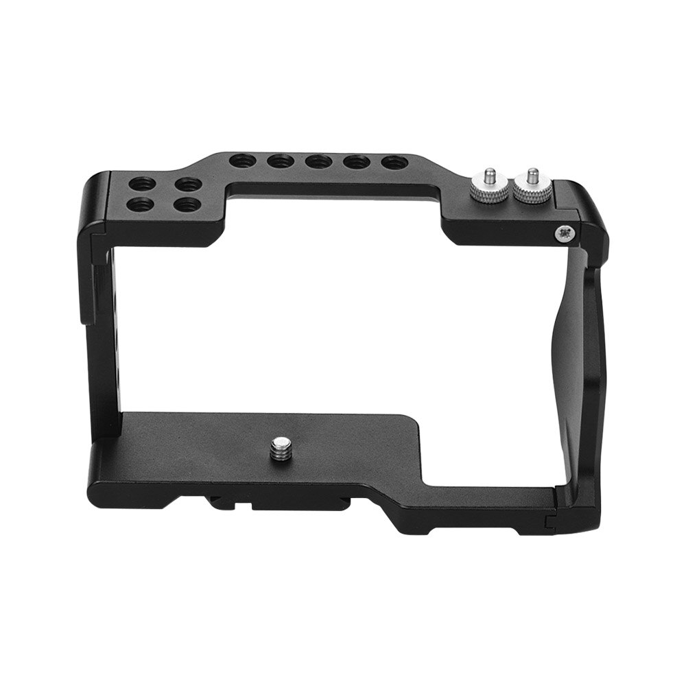 Andoer Gabbia Fotocamera video film Creazione di Filmati Gabbia con 1/4 di Pollice Foro per Vite Morsetto del Cavo per Sony A6000/A6300 /A6400/A6500 Macchina Fotografica