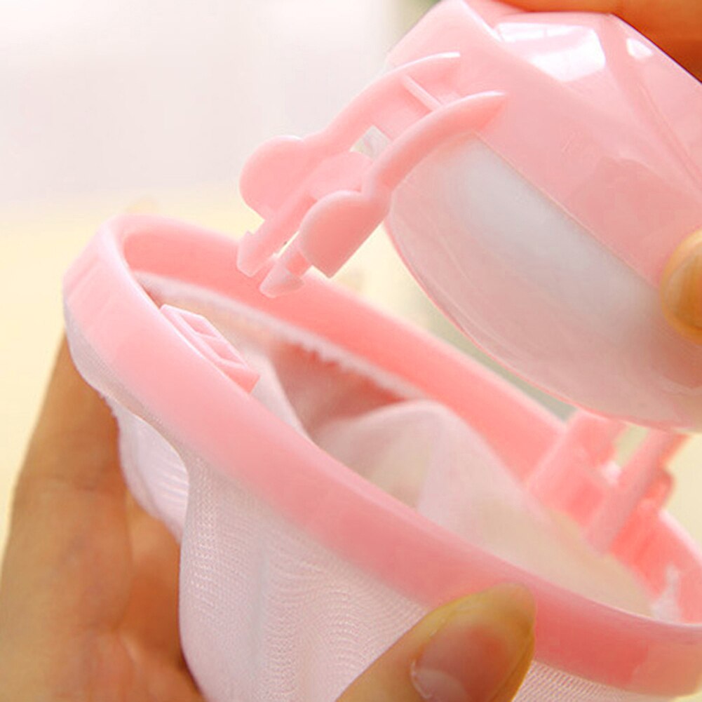 Reusable Top Loader Washing Machine Handy Lint Trap Debris Filter Mesh Pouch Remover Hair Catcher Washer
