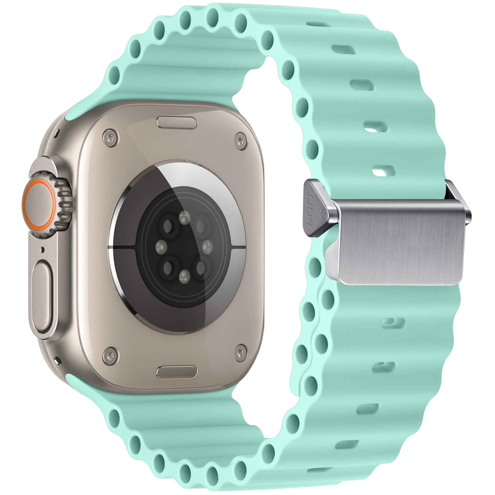 Cinturino per Mela guarda ultra gruppo musicale 49mm 44 45 41 42 46 40mm 38mm 44 45 mm 1:1 Cintura oceano originale serie iWatch 10 9 8 7 cinturini se: M / Blu scuro Nero