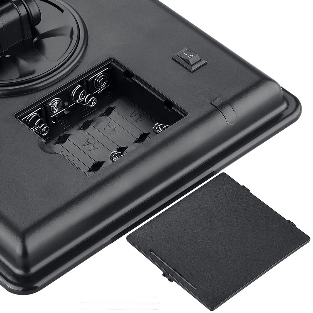 Lámpara de sobremesa ajustable con aumento de 10x y 20 LED, espejo con pantalla táctil LED iluminada, espejo para maquillaje, espejo giratorio 180 luminoso