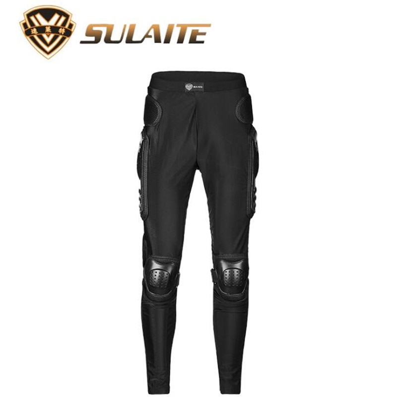 SULAITE spodnie motocyklowe długie zbroje motocyklowe spodnie motocrossowe łyżwiarstwo kolarstwo sprzęt ochronny Motocross Hip Protector