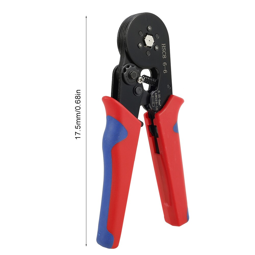 Crimper Plier Set HSC8 6-6 Ferrule Crimping Pliers Wire Crimping Tool Wire Stripper Hand Ferrule Crimp Set With 1900 Terminals