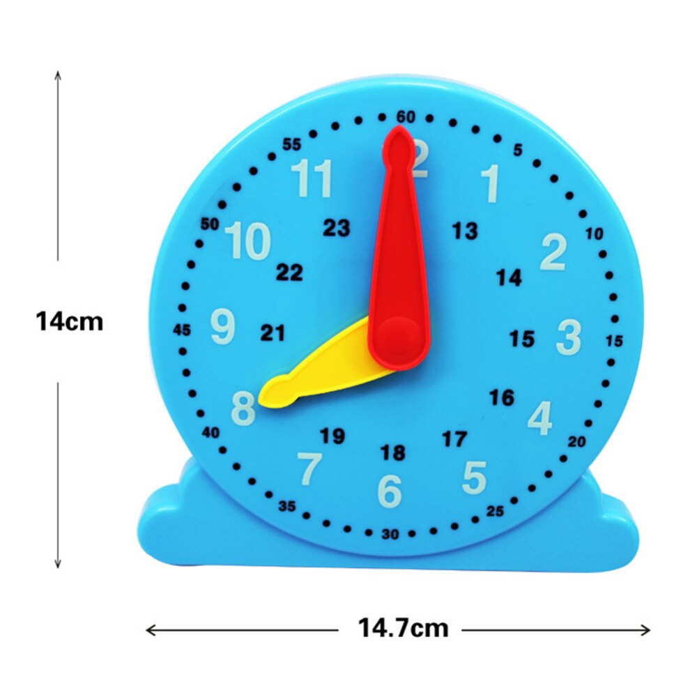 Teaching Children Cognitive Toys Learn Time Clock Early Education Toys Children Plastic Baby Model Teaching Toys