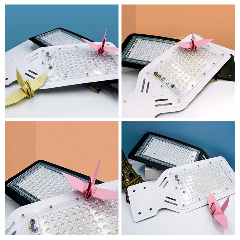 2pcs/lot Led Street Light 110V 220V Waterproof IP65 Area Parking Lot Yard Barn Outdoor Wall 100W Lamp Industrial Square Highway