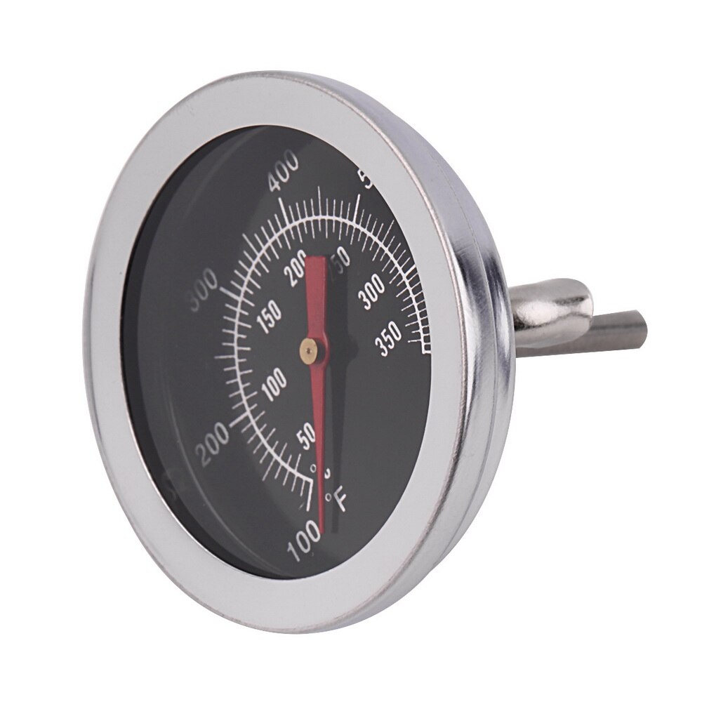 Thermomètre bimétallique de gril de fosse de fumeur de BBQ de thermomètres de four d'acier inoxydable avec la double jauge 500 degrés outils de cuisson