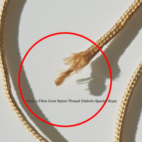 Corda per diabolo specializzata, cavo, corde hanno una corda speciale per diabolo con filo di nylon con nucleo in fibra