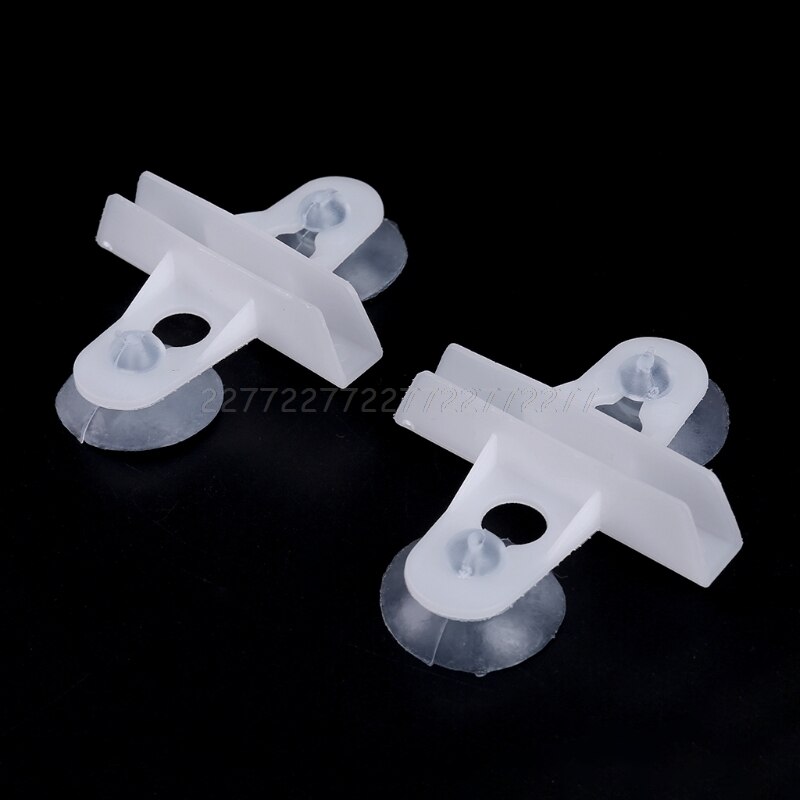 5pcs Aquarium Fish Tank Divider Suction Cup Divider Plastic Sheet Holder Set O30 19