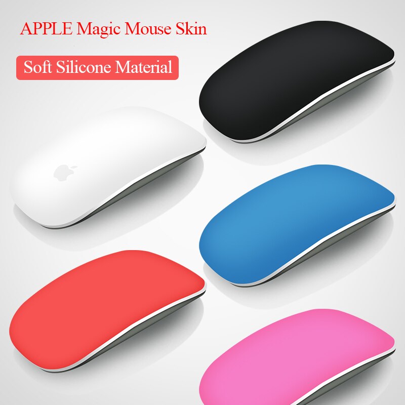 Color Silicone Mouse Skin For magic mouse2 Mouse Protector film cover Anti-scratch film Scrub feel For apple Magic Mouse