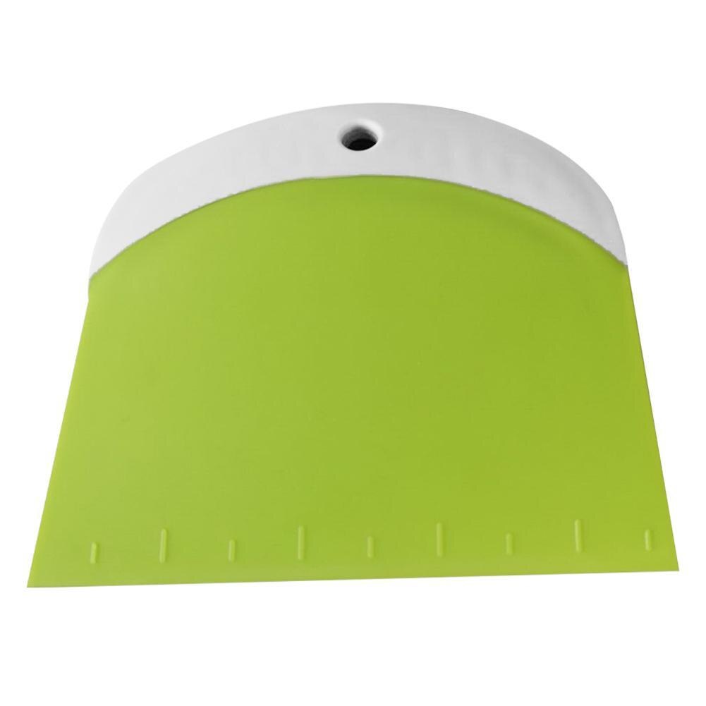 Plastic Cake Cream Spatula Dough Cutter Butter Batter Scraper Baking Tool Scraper Plain Smooth Edge Spatulas Baking Tools