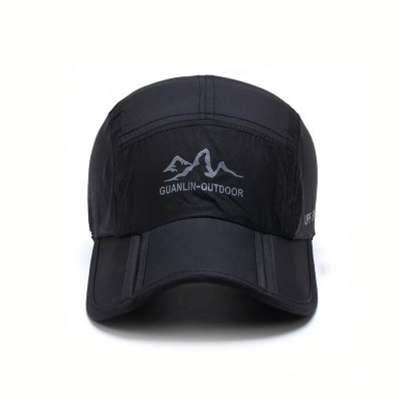 GUANLIN-OUTDOOR Brief Afdrukken Baseball Cap Lente Sneldrogend Vouwen Caps Outdoor Zonnescherm Hoed Snapback Cap