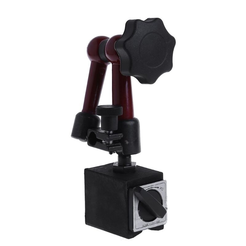 Universal Flexible Magnetic Base Holder Stand For Dial Gauge Test Indicator Tool