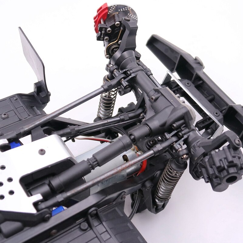 ZuoLan Pédales Latérales Métal 1/10 RC Crawler - Accessoire TRX-4 TRX4 Noir