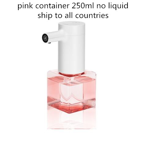 Xiaomi Eco-System Brand Lebath Auto Induction Foam Soap Dispenser Hand Washer 1500mah Battery Charge 450/250ML Capacity PK MiniJ: no liquid pink 250ml