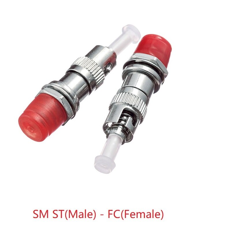 Connecteur adaptateur de Fiber ST mâle-FC femelle ST mâle-SC femelle, monomode ST mâle-LC femelle, convertisseur de Fiber multi SM/MM