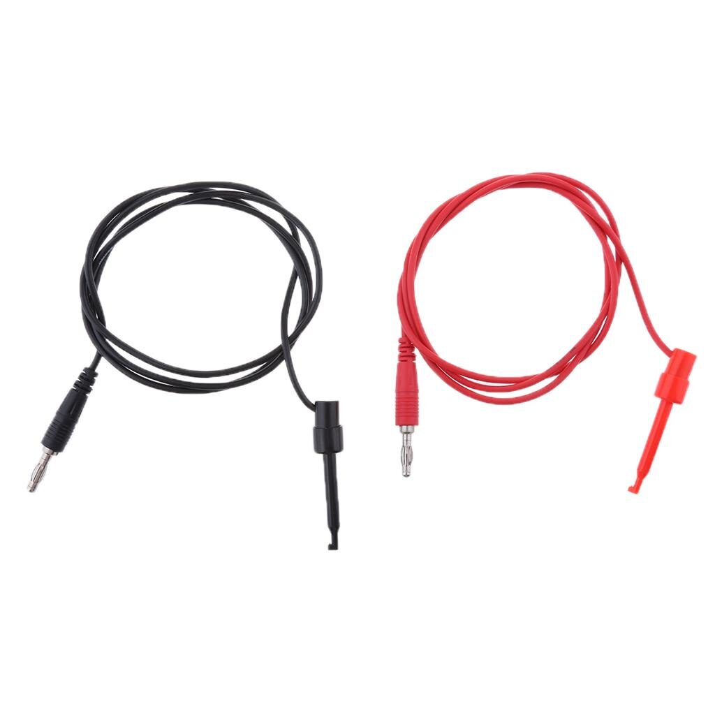 1Pcs Multimeter Wire Hook Clip Electronic Test Probe Grabber Connecto