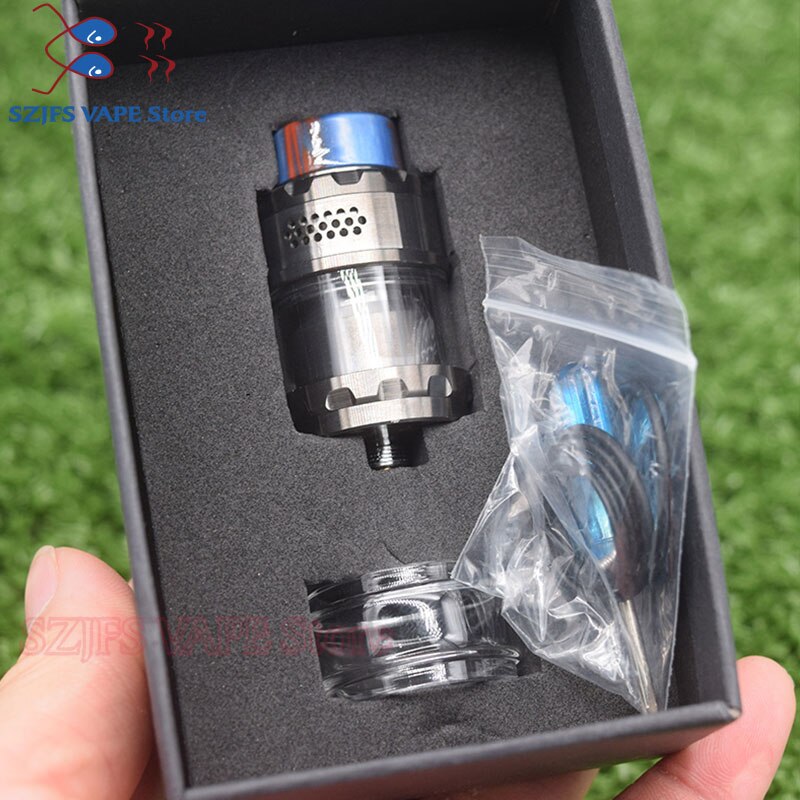 yftk Kylin M RTA Rebuildable 3ml/4.5ml 24mm Tank Atomizer Top honeycomb airflow Large Build Deck Vaporizer vape Tank vs zeux rta: gun