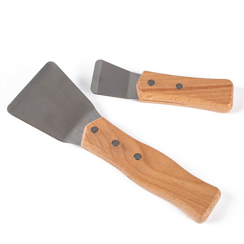 2Pcs Industriële Grote Spatel Scoop Spanplafond Film Schop Accessoires Voor Lassen Harpoen Voor Stretch Plafond Spatel