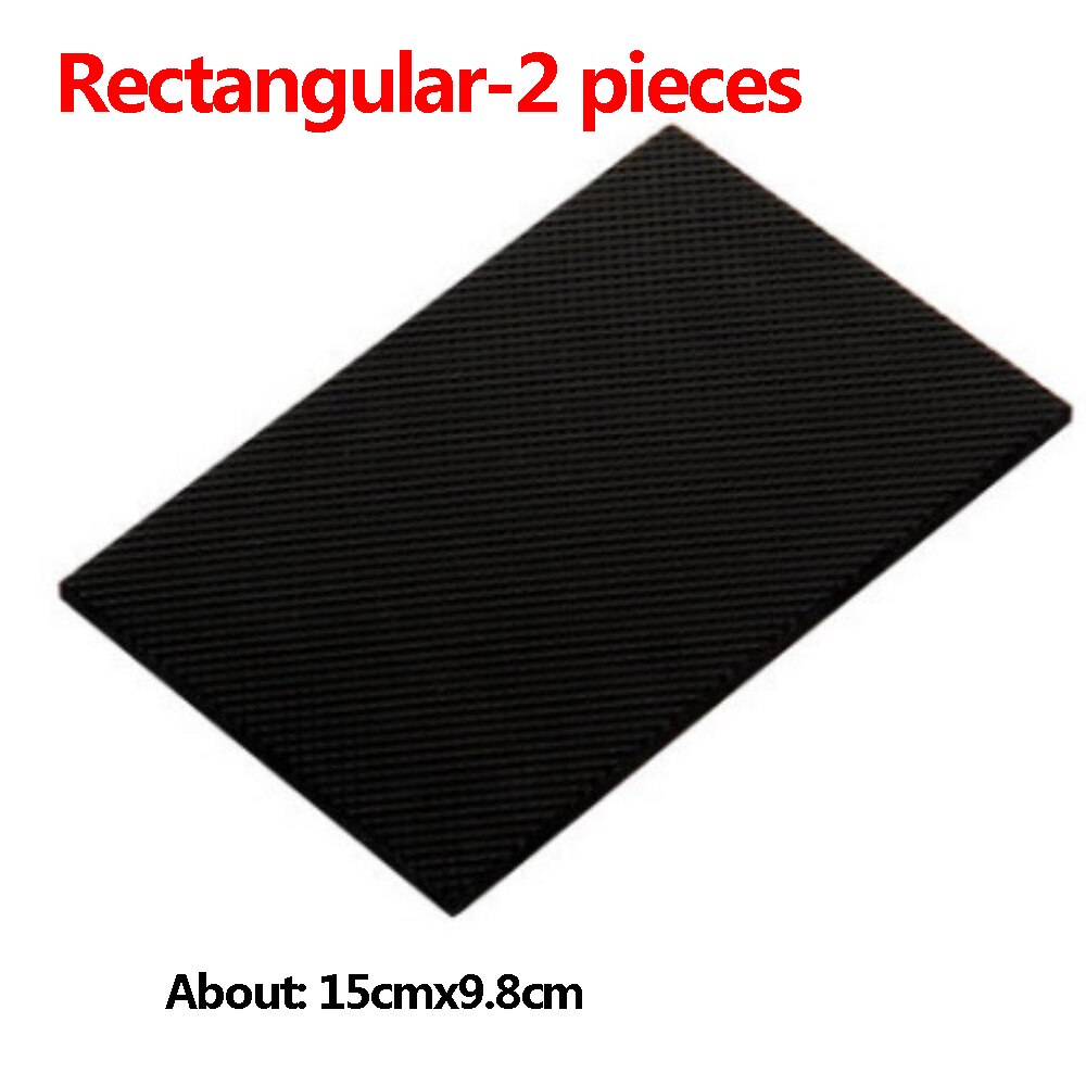 2-48 stk selvklæbende møbler ben fødder tæppe filtpuder anti-slip mat kofanger spjæld til stol bord beskytter hardware: 14.8 x 9.6cm-2 stk