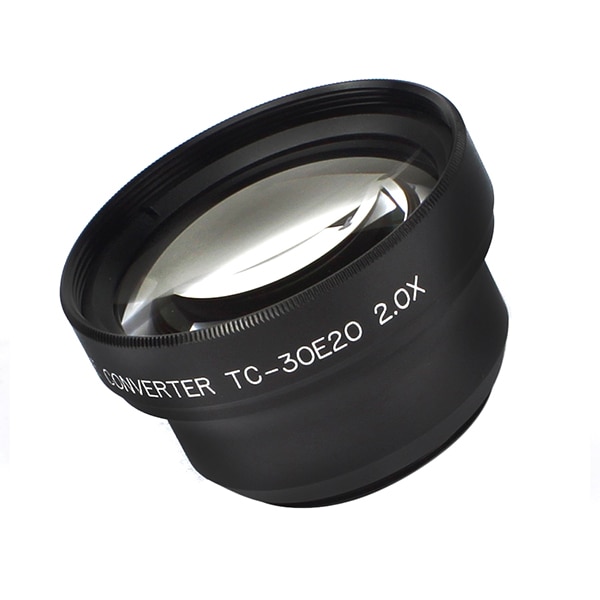 Pixco 30 Mm 2.0X Vergroting Tele Tele Converter Lens Pak Voor Camera Zwart