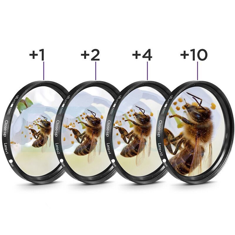Cubierta de lente de filtro de estrella de primer plano para Canon EOS 77D 80D 100D 200D 250D 760D 800D 1000D 1100D 1200D 18-55mm, UV CPL ND FLD