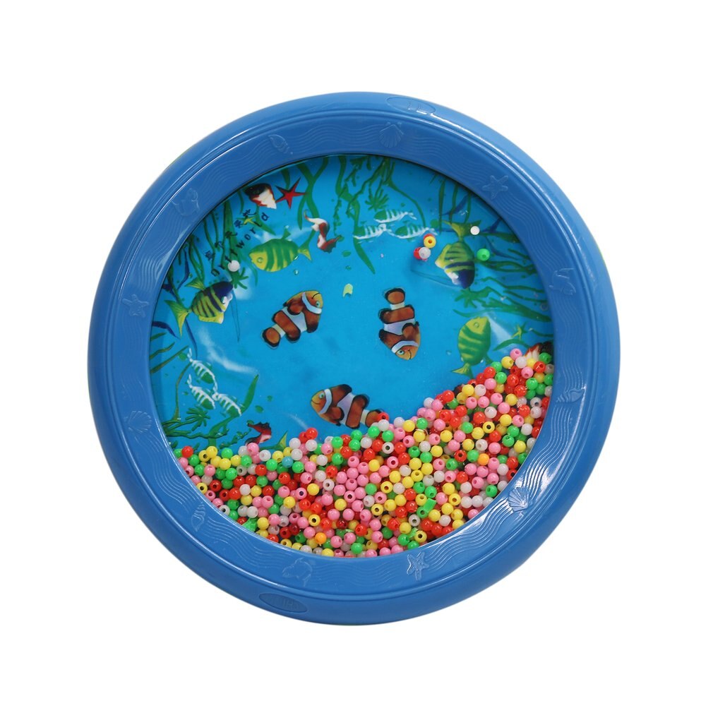 Tsai tamburin ocean wave perle tromme havlyd musikalsk pædagogisk legetøj tiltrækker opmærksomhed læringslegetøj til børn populært