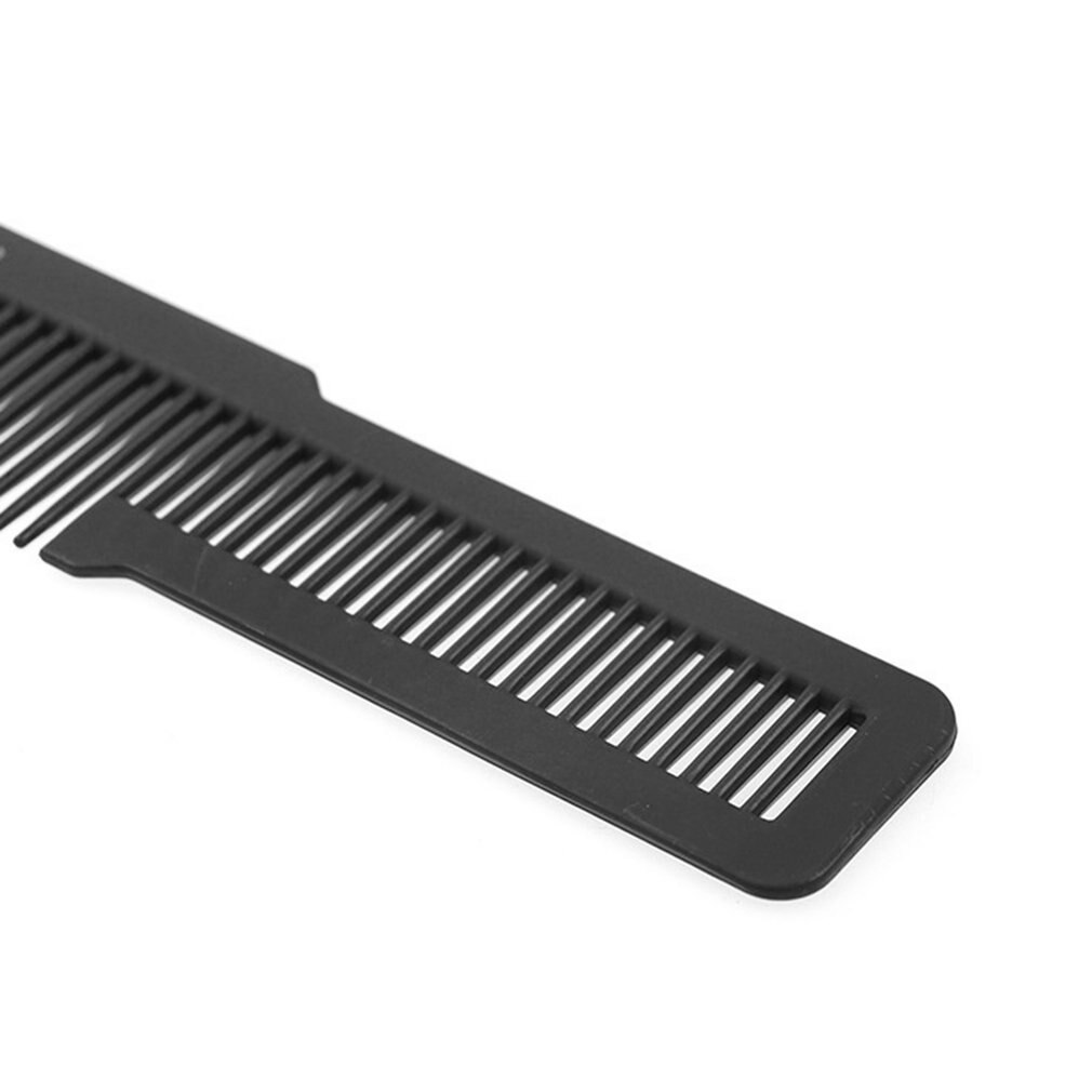 Antistatic Hair Comb Hard Carbon Flat Head Cutting Combs for Salon Styling Sectioning Haircut Tool