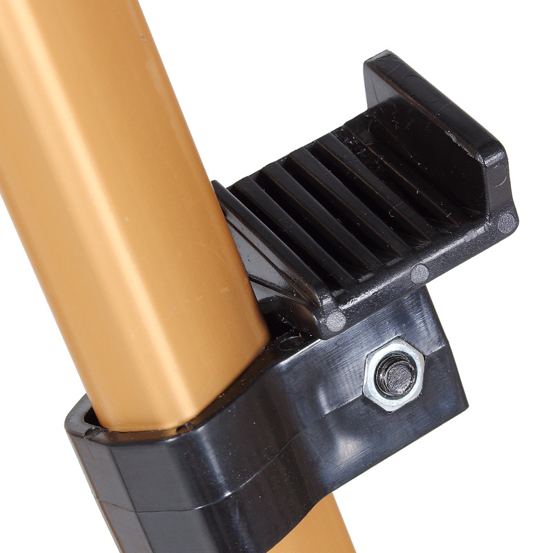 6 color Aluminum Alloy metal easel small hand easel palette rack telescopic easel triangle display easel