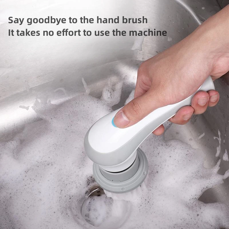 XIMEIJIE elektrische reinigingsborstel keukenreiniger huishoudelijke afwasborstel multifunctionele draadloze reinigingsborstel binnengereedschap