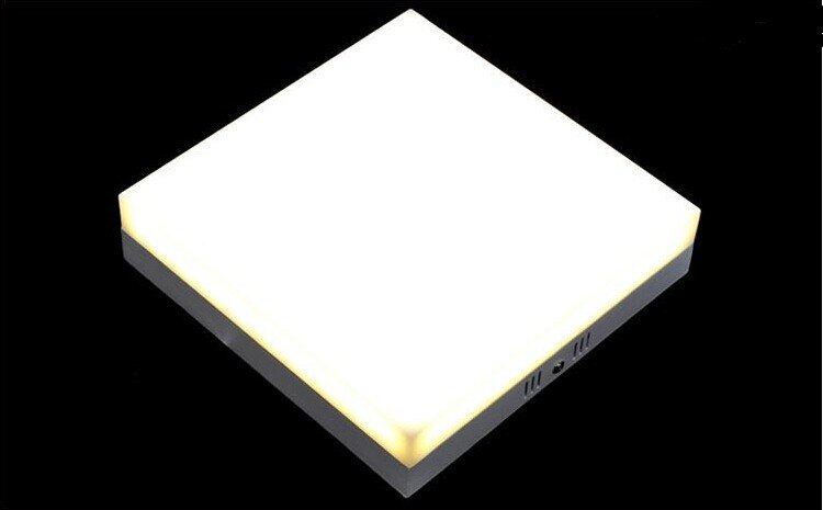 Opbouw LED Plafond Panel Light Vierkante Vorm Volledige Acryl 6/12/18/24W voor Thuis slaapkamer Keuken Eetkamer Verlichting