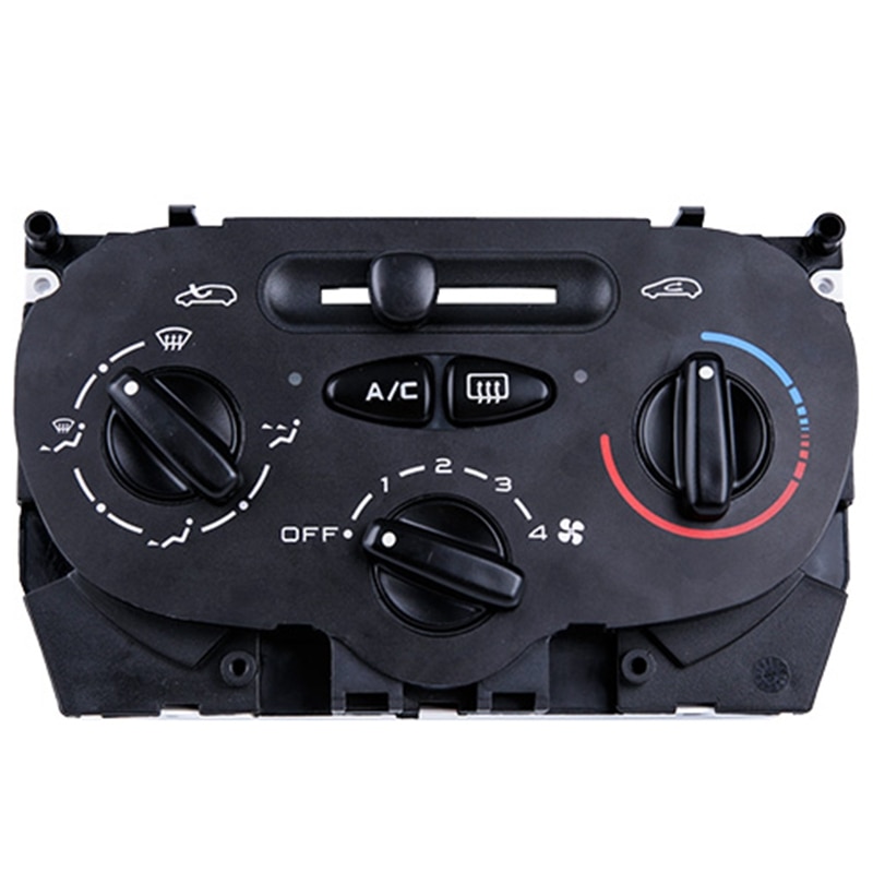 Bedieningspaneel van de airconditioningverwarming van de auto, 9624675377 temperatuurschakelaars voor de airconditioning van de peugeot 206 , 207 , 307, citroen  c2 picasso