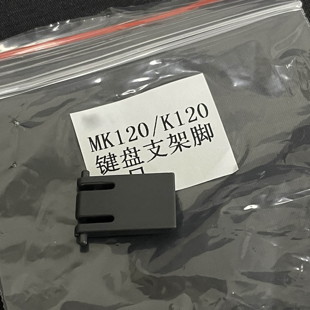 Soporte para teclado logitech MK345, MK320, MK330, MK100, MK250, MK120, K120, piezas de reparación de teclado: 2PIECES / K120