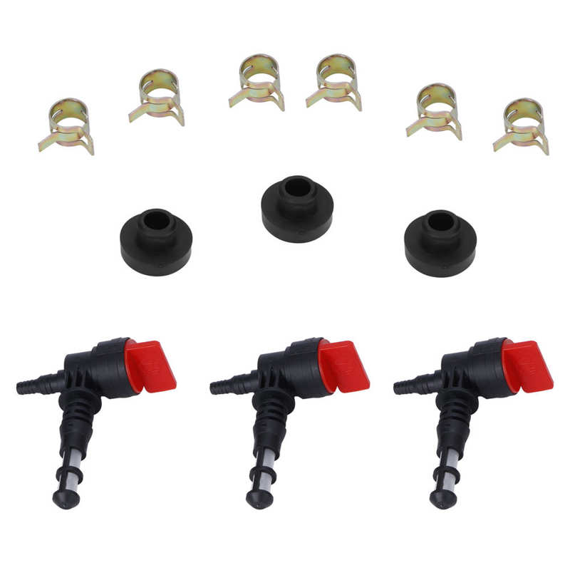 Motor Grasmaaier 3 Set Brandstof Klep Grommet Kit Vervanging Fit Voor 192980GS 78299GS 80270 Grasmaaier Tuin Diy Gereedschap