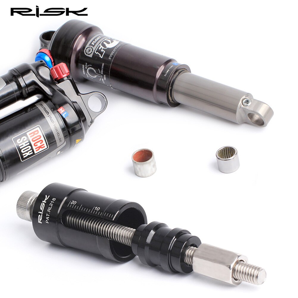 Outil Installation Douille Œillet Amortisseur VTT - Acier Inox + Alu - 95.7mm NEUF