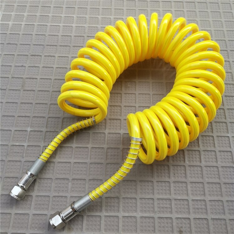 Three-layer fully braided pipe spiral pipe traction truck explosion-proof, pressure-resistant and anti-freeze PU connecting pipe