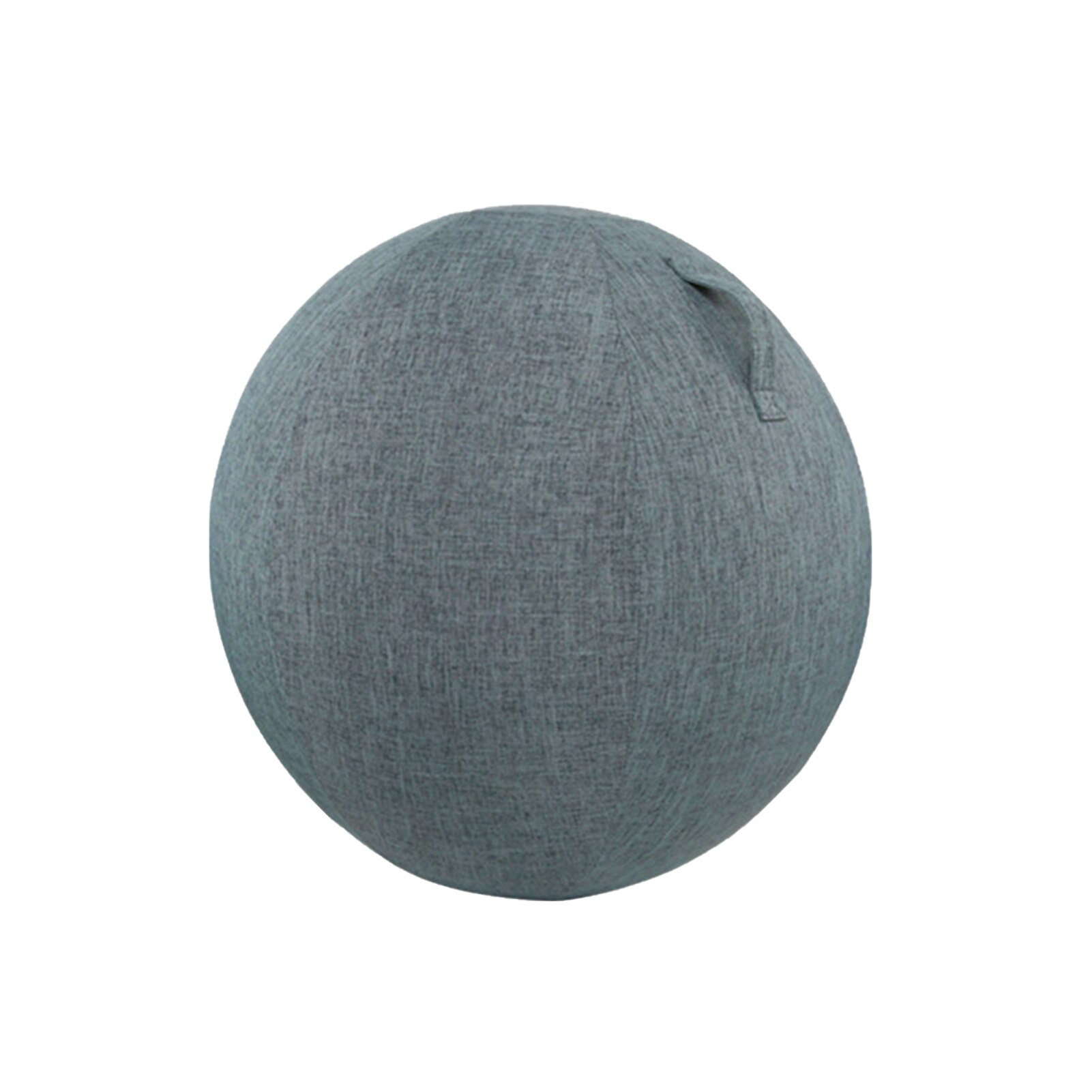 55 65 75cm verschleißfeste, rutschfeste schutzhülle aus leichtem, kratzfestem leinen für yogabälle mit griff: Blau 65cm