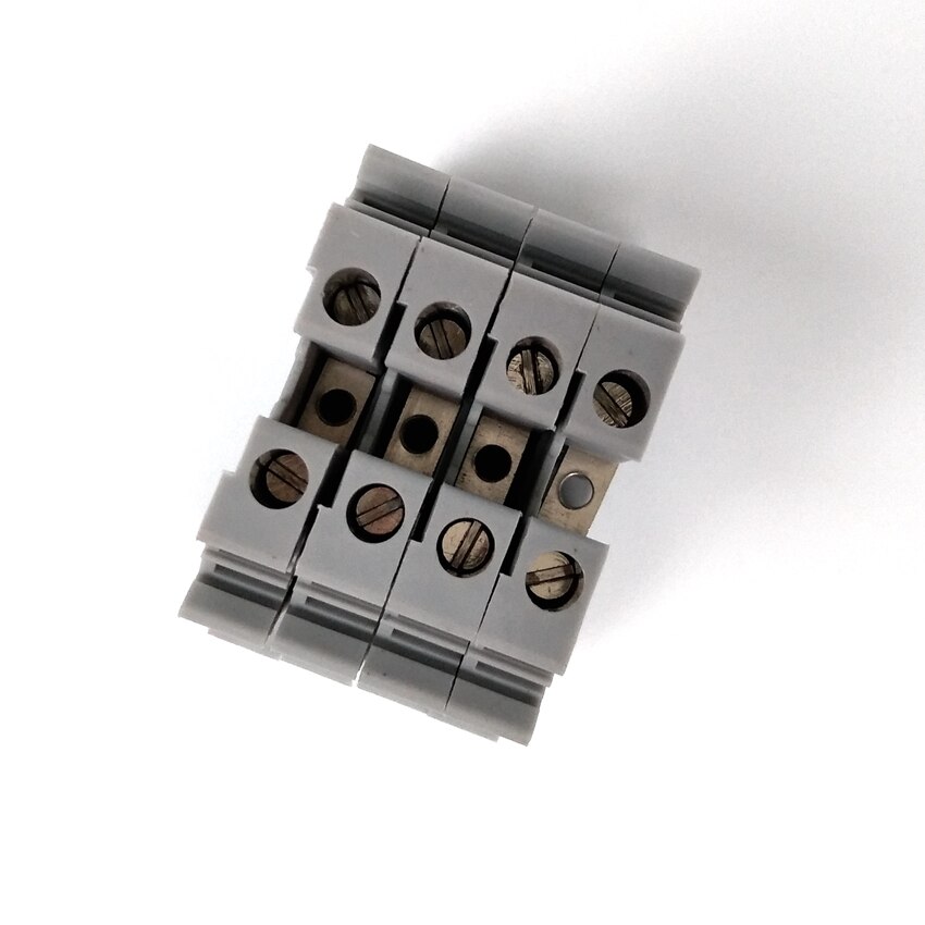 100Pcs/Lot DIN Rail Terminal Block UK-2.5B