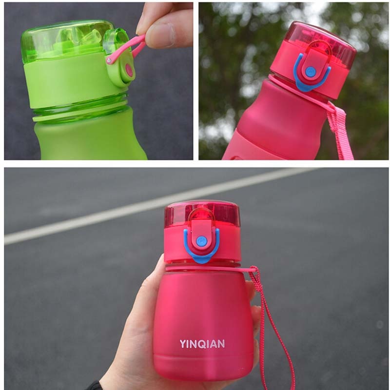 Milieuvriendelijke plastic babybekers voor kinderen, babyfles met cartoonmotief, kinderfles met rietje voor pasgeborenen, volwassen kinderen, fles 300/320/650ml