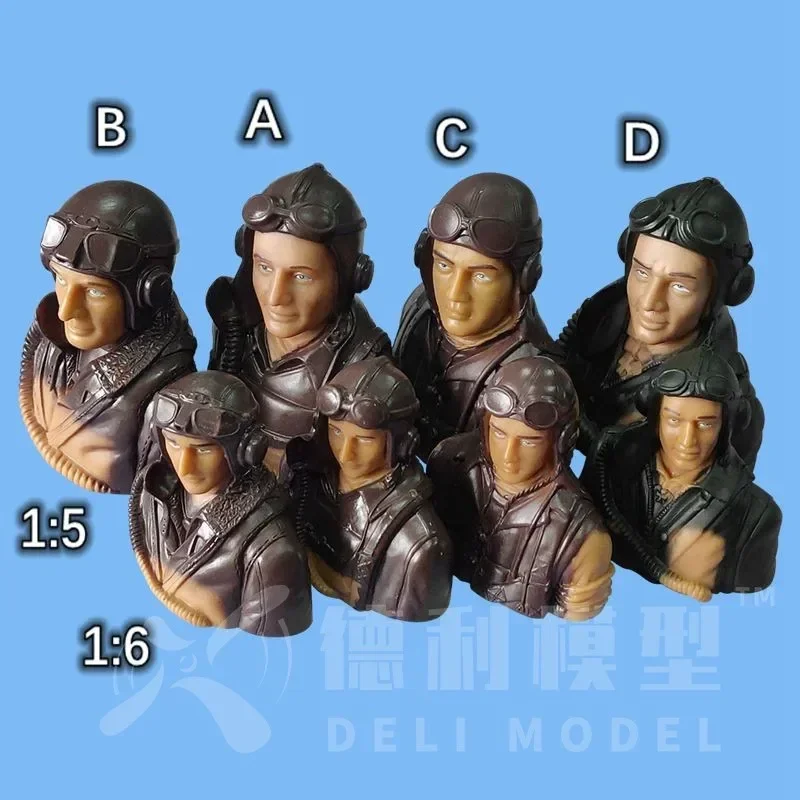 1Pc 1:5 1:6 Speelgoed Bestuurder Mannelijke Model Piloot Voor Rc Vliegtuig Model Accessoires
