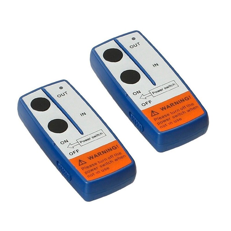 12V Recovery Wireless Winch Remote Control 2 Handset Switch For JEEP ATV SUV