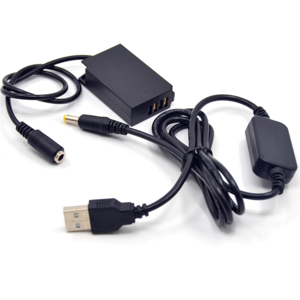 Power Bank 5V Usb Kabel Adapter + EP-5C Dc Coupler EN-EL20 ENEL20 Dummy Batterij Voor Nikon 1J1 1J2 1J3 1S1 1AW1 1V3 P1000