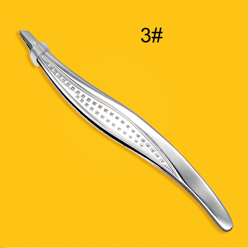 Rainbow Eyebrow Tweezer Stainless Steel Slant Tip Hair Remover Eyebrow Clip Beauty Makeup Tool 789: 03