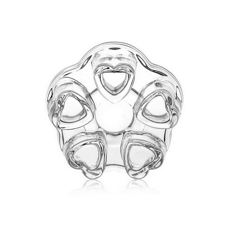 Krystallklar tekanne oppvarming utgangspunkt glass tekanne varmere te tilbehør: Hjerteformet