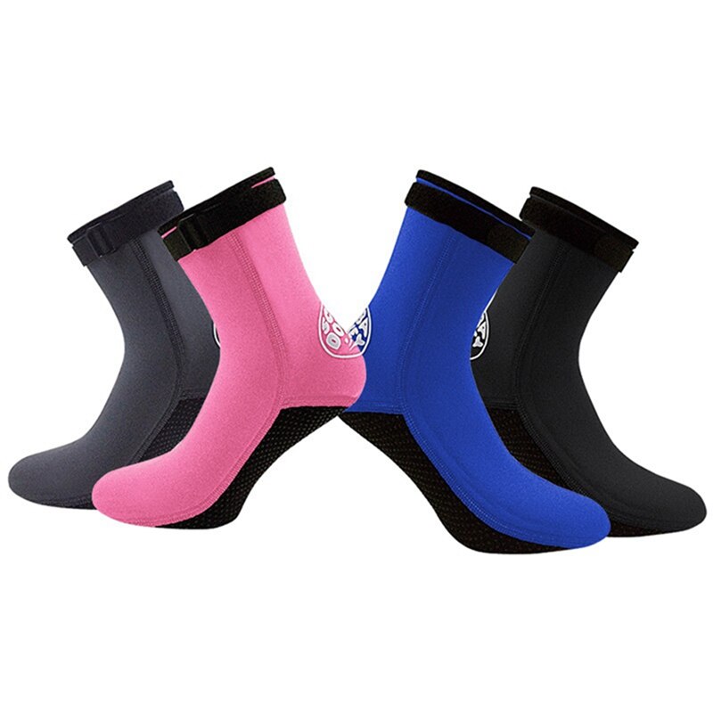 Männer Und Frauen 3 Mm Schnorcheln Socken Nicht-Unterhose Warme Tauchen Socken Neopren Schuhe Wasser Schuhe Strand Stiefel Surfen stiefel
