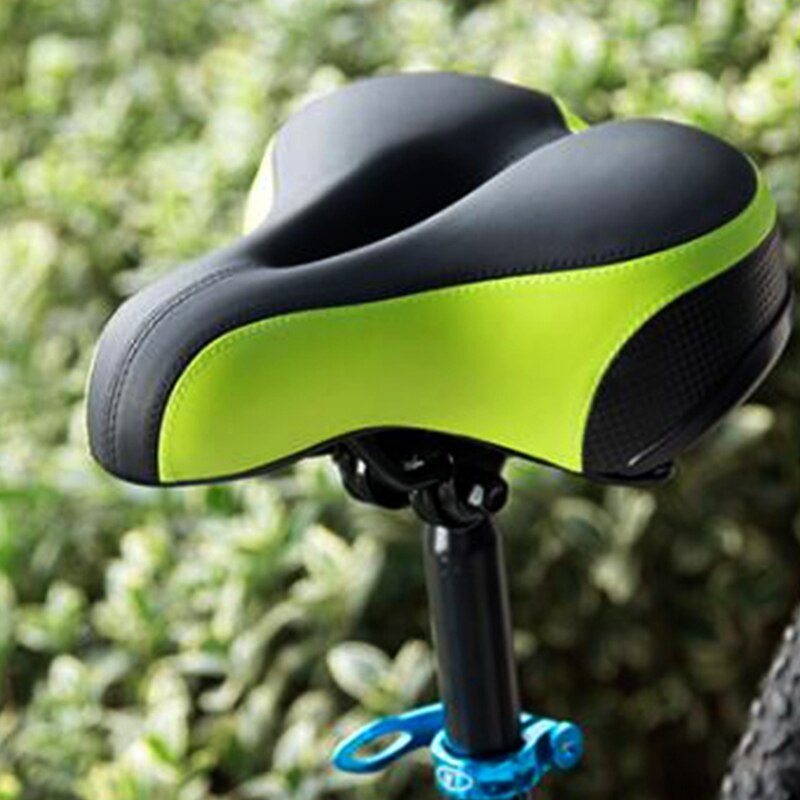 Fietszadel Ademende Mtb Bike Cycling Comfort Hollow Out Seat Reflecterende Strip Mountain