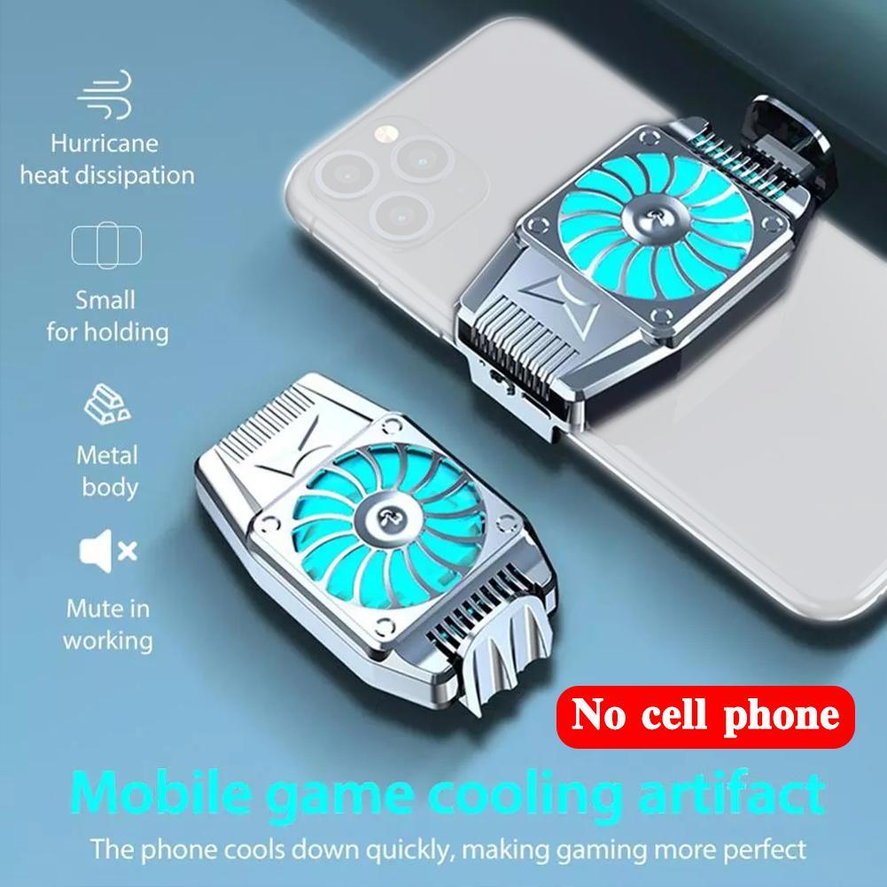 Universal Mini Mobile Phone Cooling Fan Radiator Turbo For IPhone/Samsung/Xiaomi Cell Cool Game Hurricane Sink Phone Cooler X7Y7