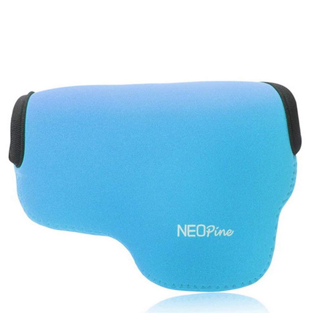 limitX Portable Neoprene Waterproof Inner Camera Bag Soft Case Cover for Panasonic LX100 II 2 LX100M2 Digital Cameras: Blue