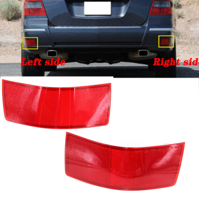 Rear Bumper Reflector Licht Trim Waarschuwing Lamp 2048200274 2048200174 Voor Mercedes-Benz Glk-Klasse W204/X204 GLK250 GLK300 GLK350