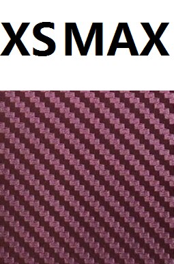 2PCS Mobile Phone Sticker For iPhone XS Max XR X Gradient Carbon Fiber Soft Protective Film For iPhone X XR Sticker Accessories: xs max- copper